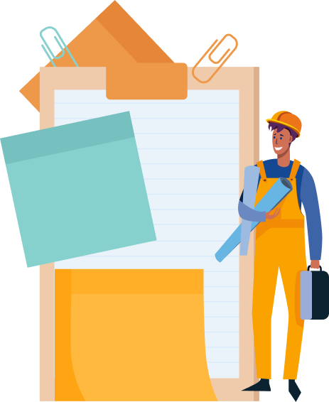 Ilustración de la aplicación de Arqlik en uso